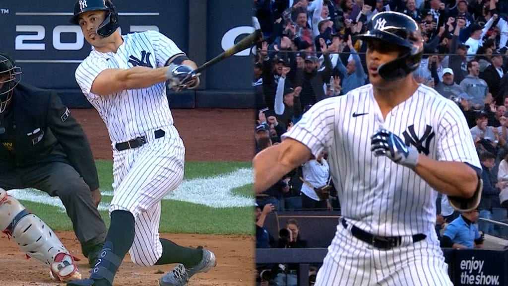 Giancarlo Stanton's three-run homer, 10/18/2022