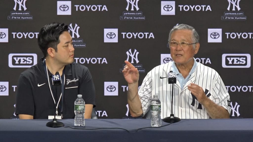 日本人初のメジャーリーガー、村上雅則さん、ヤンキースタジアム