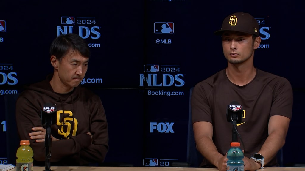 Yu Darvish on being named the starter of Game 5