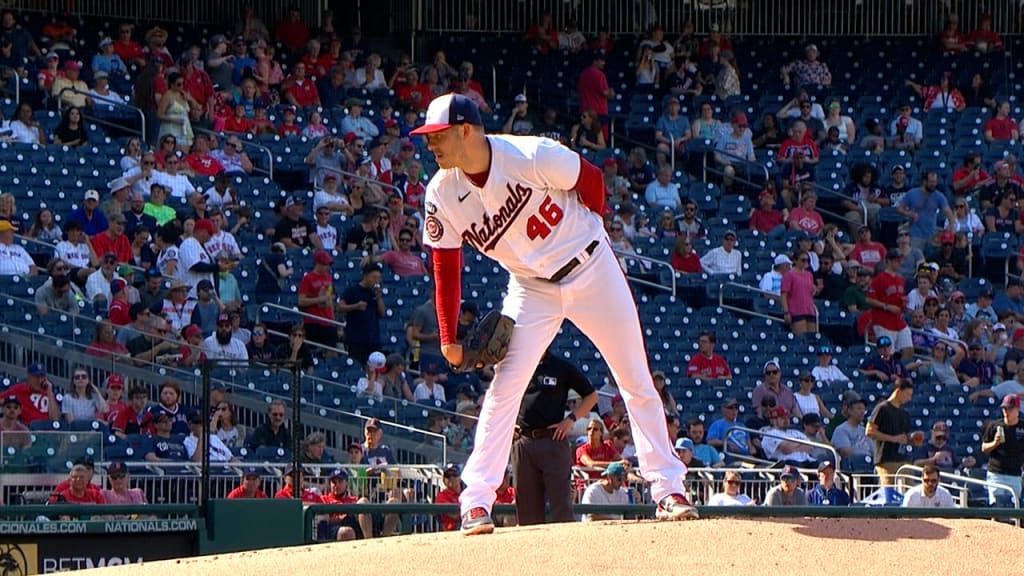 Patrick Corbin strikes out six, 08/17/2023