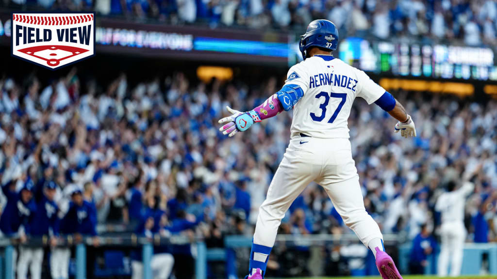 Field View: Teoscar Hernandez solo home run | 10/27/2025 | Los