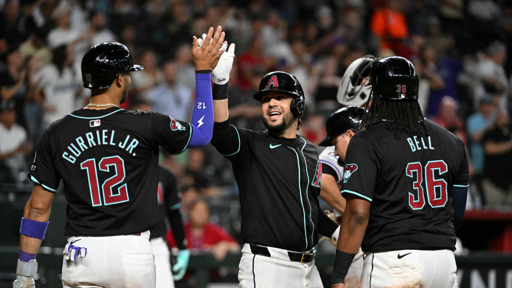 Eugenio Suárez conecta grand slam