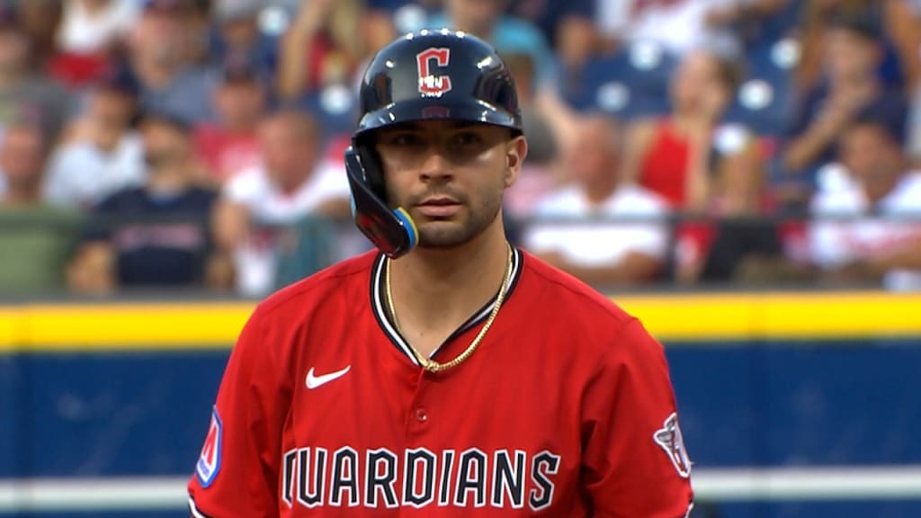 C.J. Kayfus records his first career stolen base