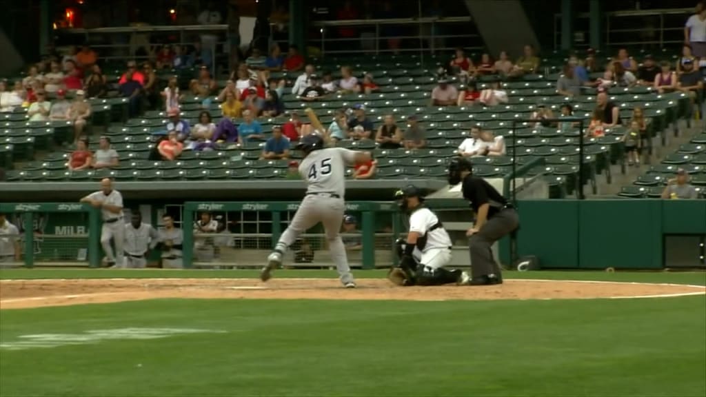 Oscar Gonzalez hits for the cycle, 06/25/2023