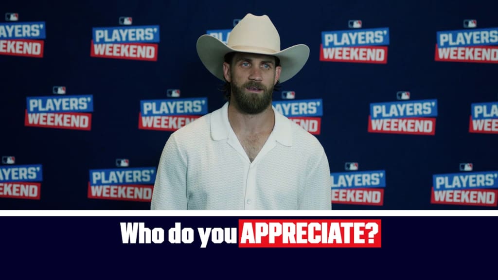 Bryce Harper is ready for Players Weekend