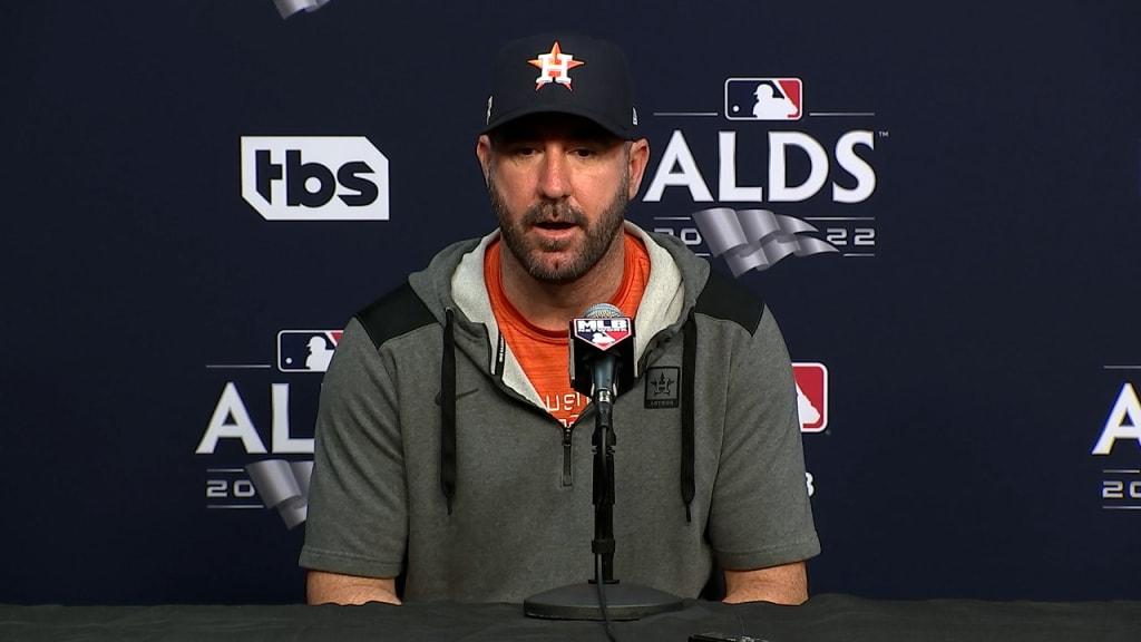 I wasn't even f---ing here': Astros' Justin Verlander gives out emotional,  yet epic speech following ALDS win