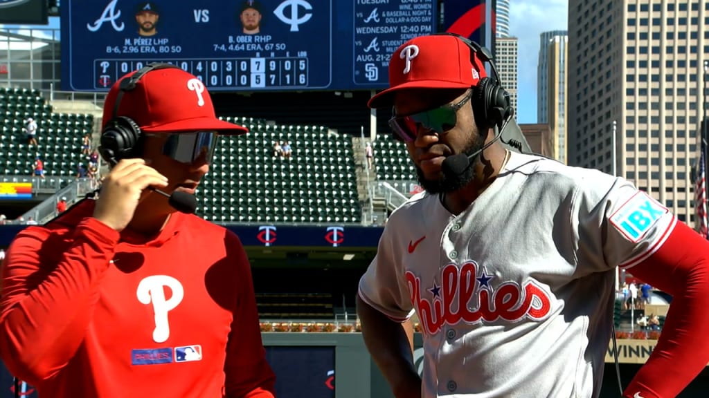Bryan De La Cruz talks go-ahead hit in Phillies win