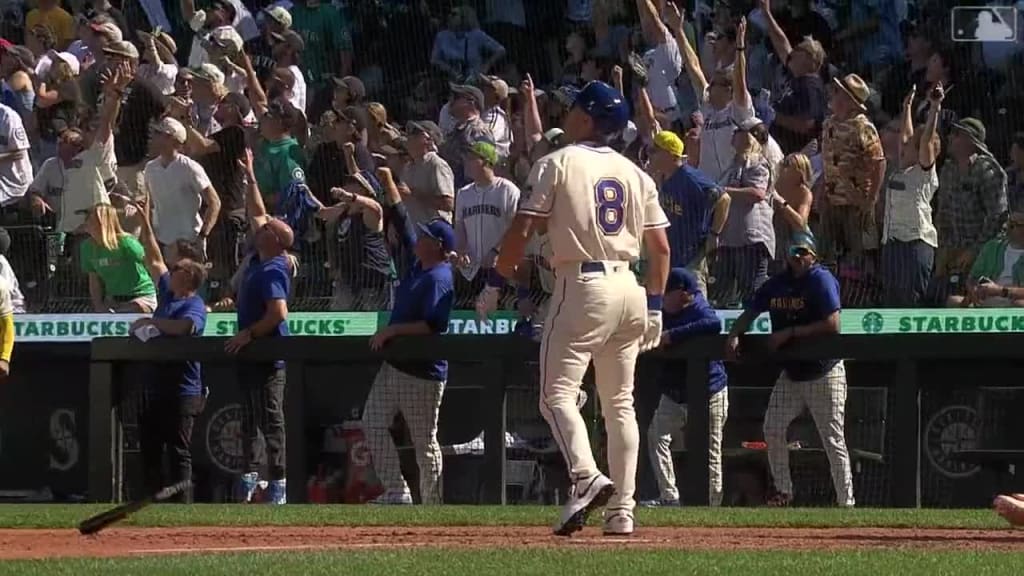 Ty France breaks the video board in left with a monster Solo HR to put the  Ms ahead 3-2 : r/Mariners