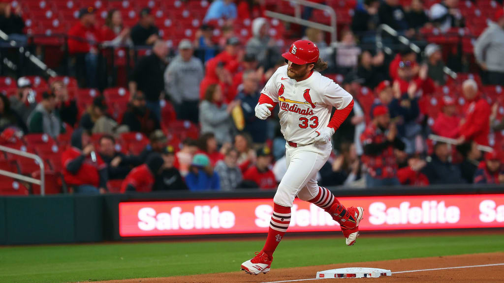 Brendan Donovan's first home run of the season