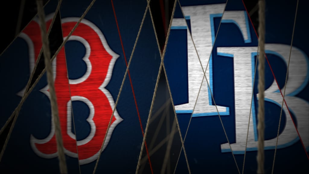 Red Sox at Rays lineups for April 12