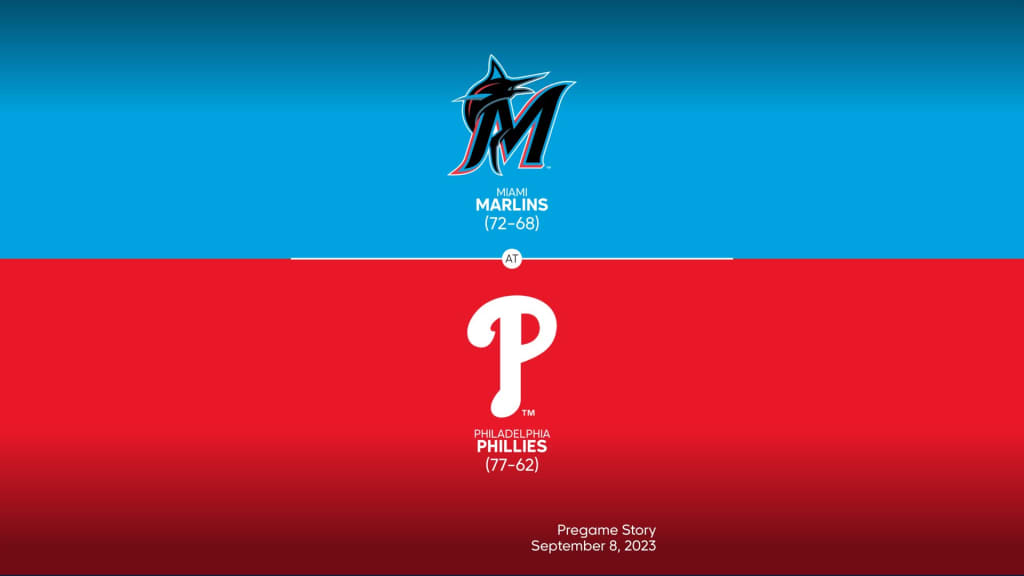 Marlins at Phillies - September 8, 2023: Title Slate, 09/06/2023