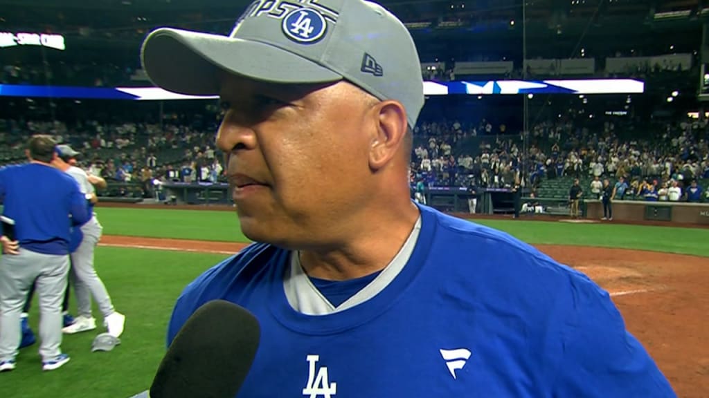 Dave Roberts on NL West title | 09/16/2023 | Los Angeles Dodgers