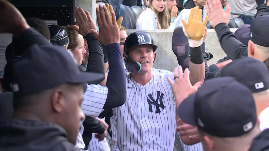 Yankees' Jake Bauers records first 2-home run game vs. Dodgers