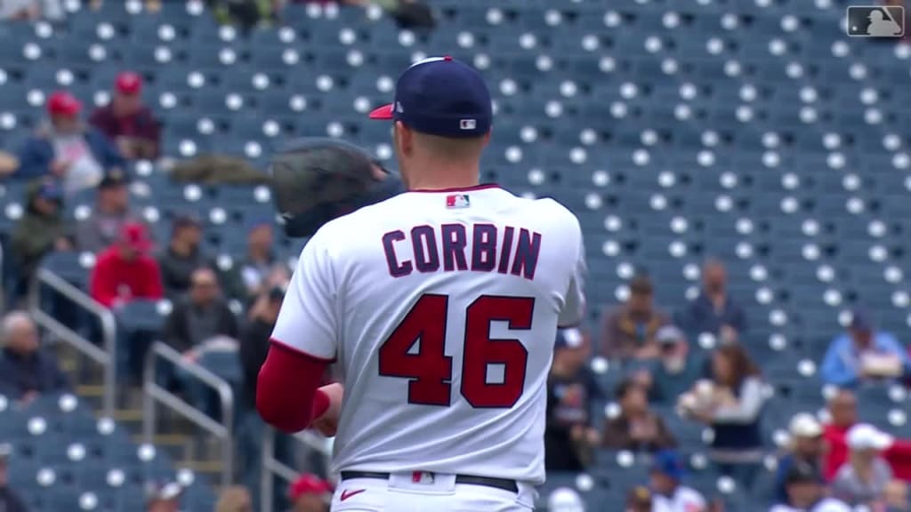 Washington Nationals starting pitcher Patrick Corbin (46) in