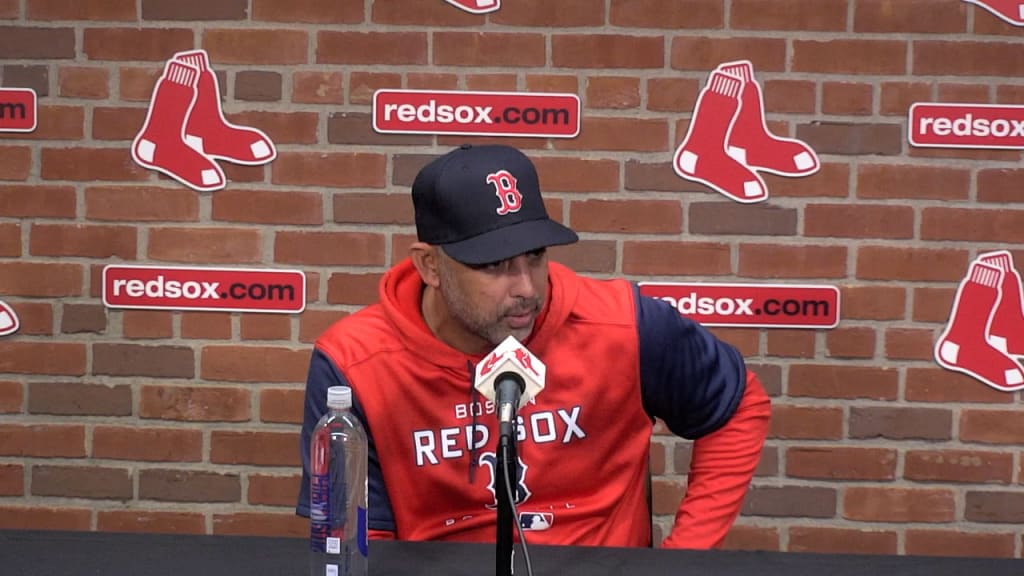 Alex Cora At Spring Training  Red Sox Press Conference 