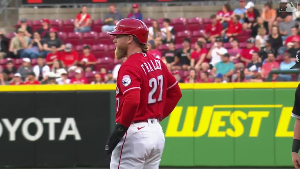 Jake Fraley takes the field for the Reds' City Connect debut, Take a jog  with Jake Fraley. #CityConnect, By Cincinnati Reds