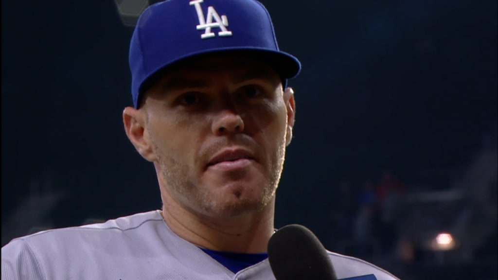 Freddie Freeman habla de su gran jonrón en Atlanta | 22/05/2023 | Lasmayores.com