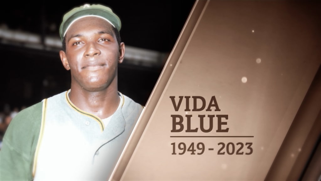 Vida Blue, three-time World Series champion pitcher, dies at 73