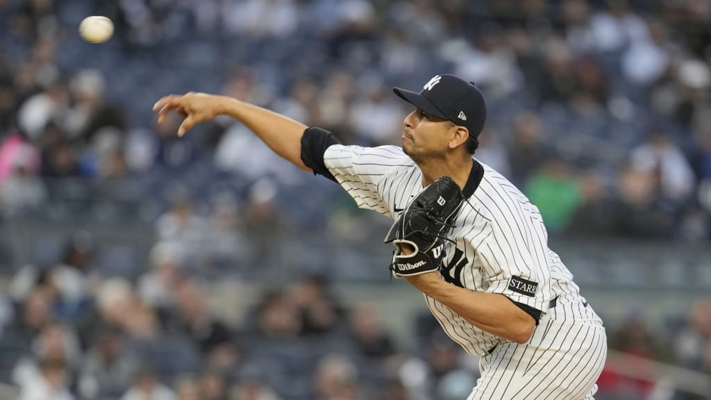 Carlos Carrasco strikes out Salvador Perez | 04/14/2025 | New York Yankees