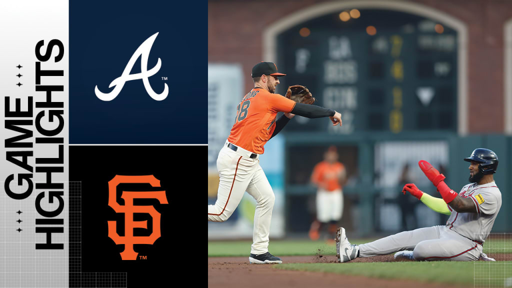 Harris II, Strider lead Braves to 5-1 win over Giants | 08/25/2023 