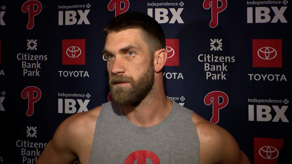 Bryce Harper on his ejection, more