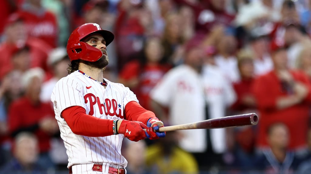 Bryce Harper's pair of home runs help Phillies push Braves to brink in MLB  playoffs