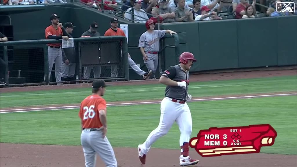 Luken Baker's 29th home run, 08/06/2023