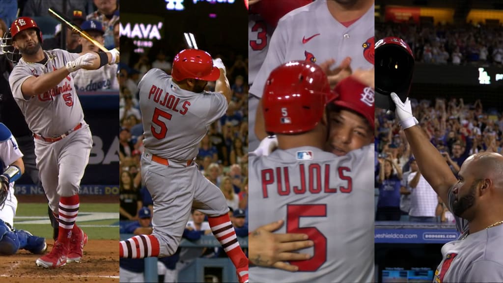 Albert Pujols on 700th home run baseball: 'Souvenirs are for the