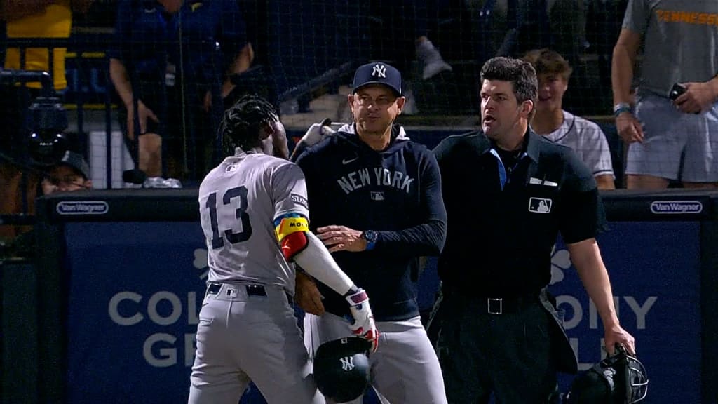 Jazz Chisholm Jr. es expulsado en la 7ma | 17/04/2025 | Los Yankees de Nueva York