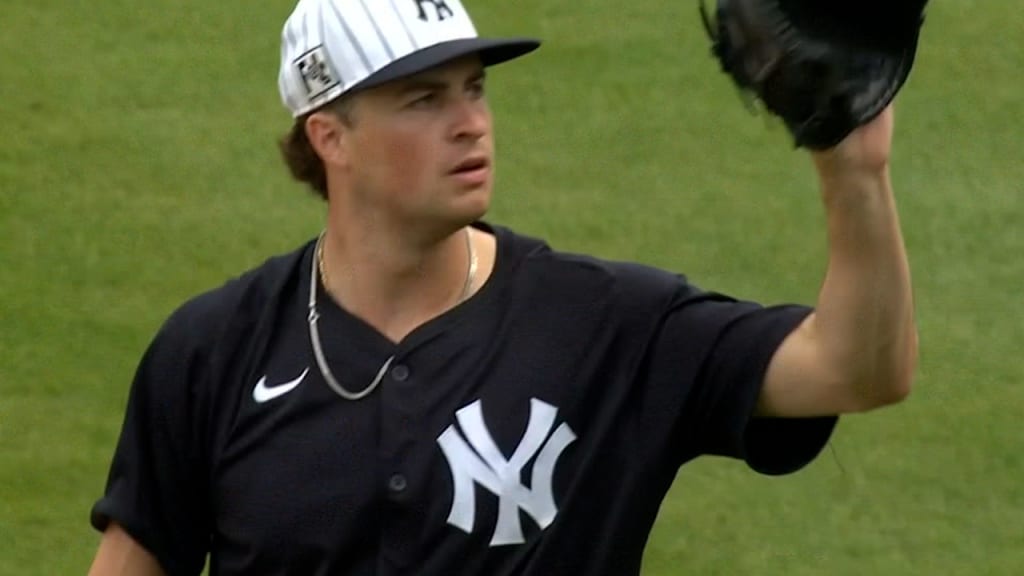 Cam Schlittler strikes out Kenedy Corona