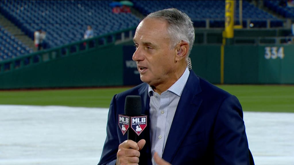 Rob Manfred discusses Padres, regional cable networks, new MLB rules