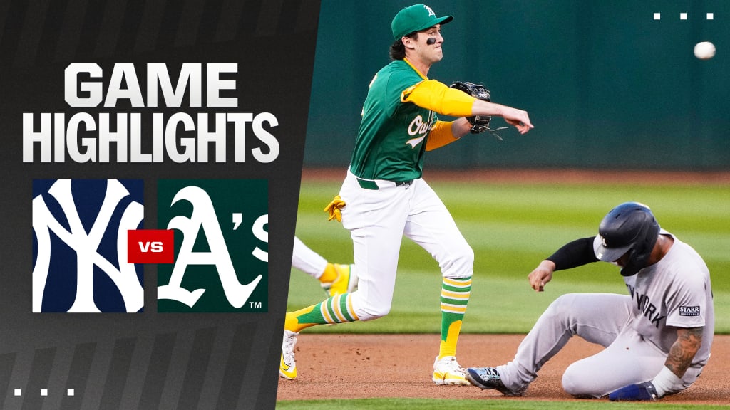 Yankees vs. Athletics Highlights | 09/21/2024 | New York Yankees