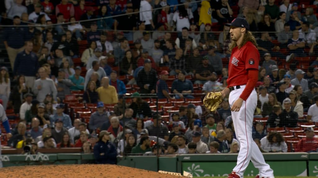 Matt Strahm unaware he was ejected after national anthem standoff