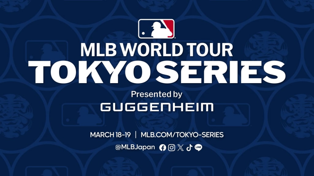 低価格で大人気の MLB MLB.com | 10/07/2024 | Announcement Series Tokyo Tour World 記念グッズ