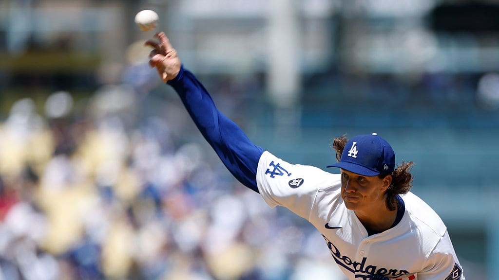 Tyler Glasnow✴︎ドジャーズ Tyler Glasnow strikes out eight | 08/17/2025 | Los Angeles