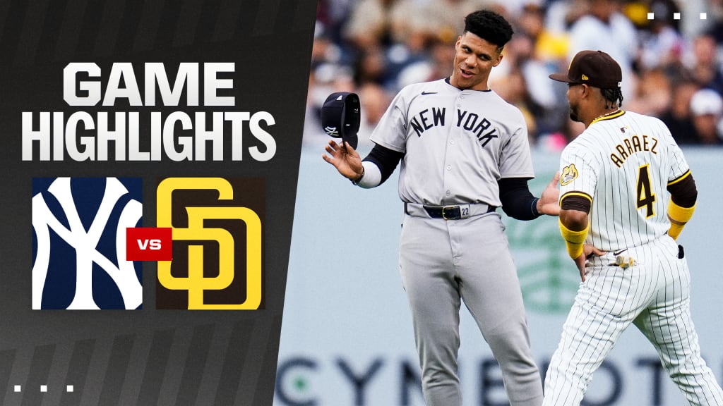 Yankees vs. Padres Highlights | 05/25/2024 | New York Yankees