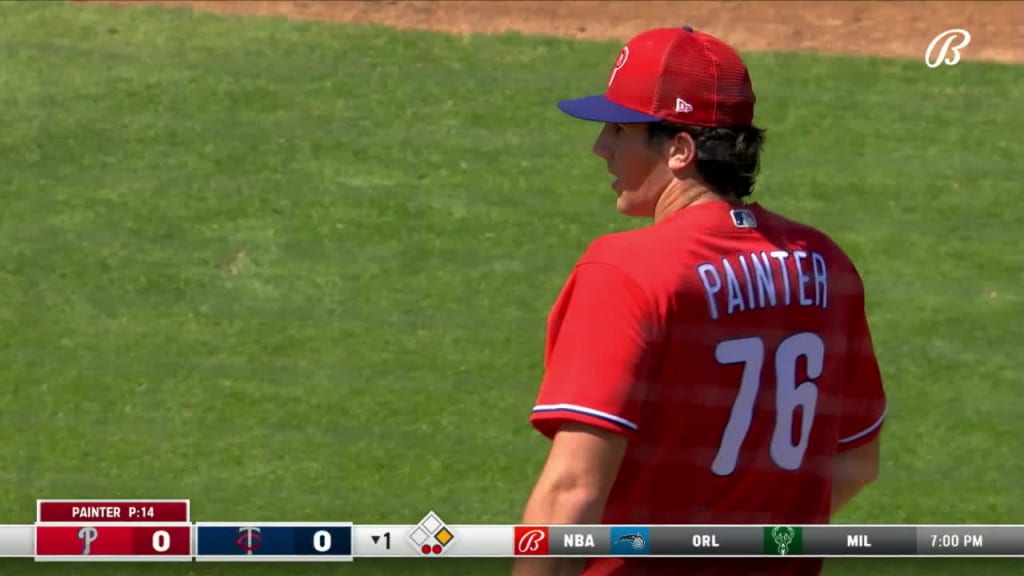 Painter s 1st inning strikeout
