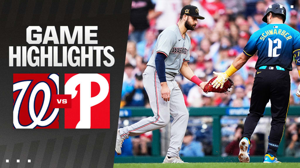 Nationals vs. Phillies Highlights | 05/17/2024 | Philadelphia Phillies