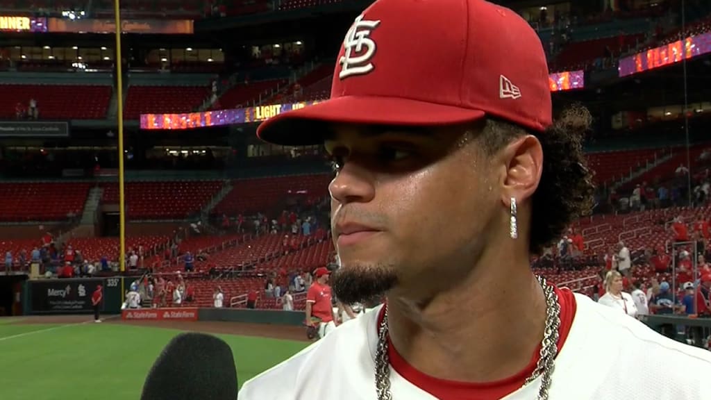 Masyn Winn talks homer, fans in St. Louis and more