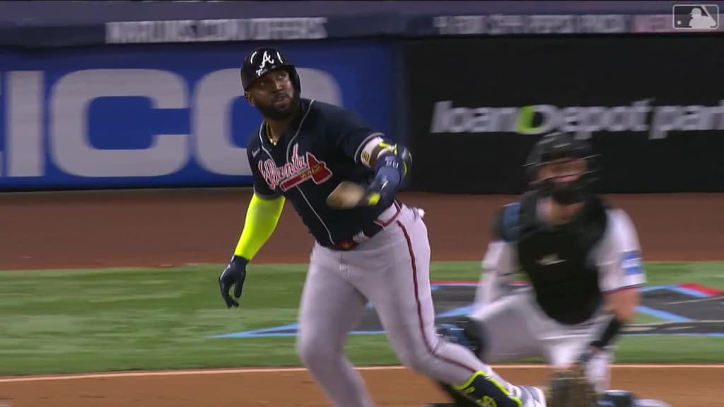 Braves' Marcell Ozuna GOES OFF with 2 homers + double vs. Dodgers