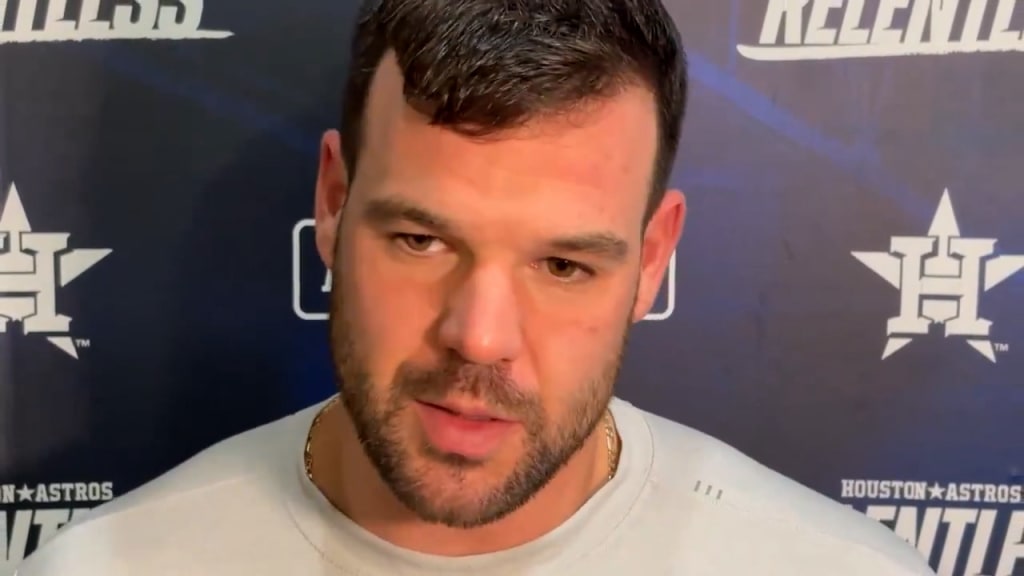 Chas McCormick discusses his finger injury