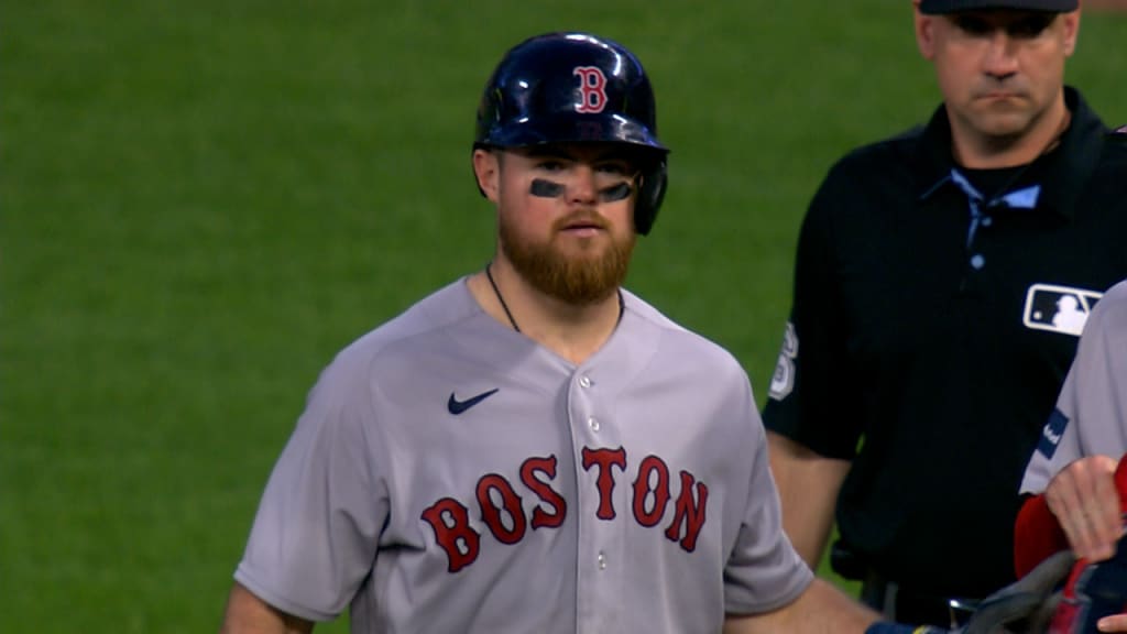 Boston Red Sox' Christian Arroyo during a baseball game in Kansas