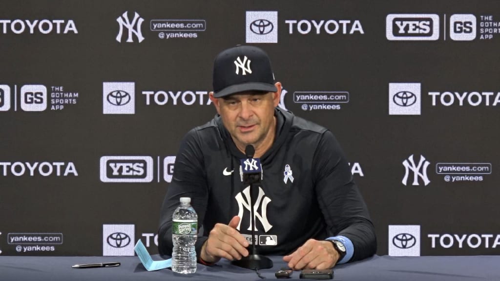 Aaron Boone on Yankees' 4-1 loss