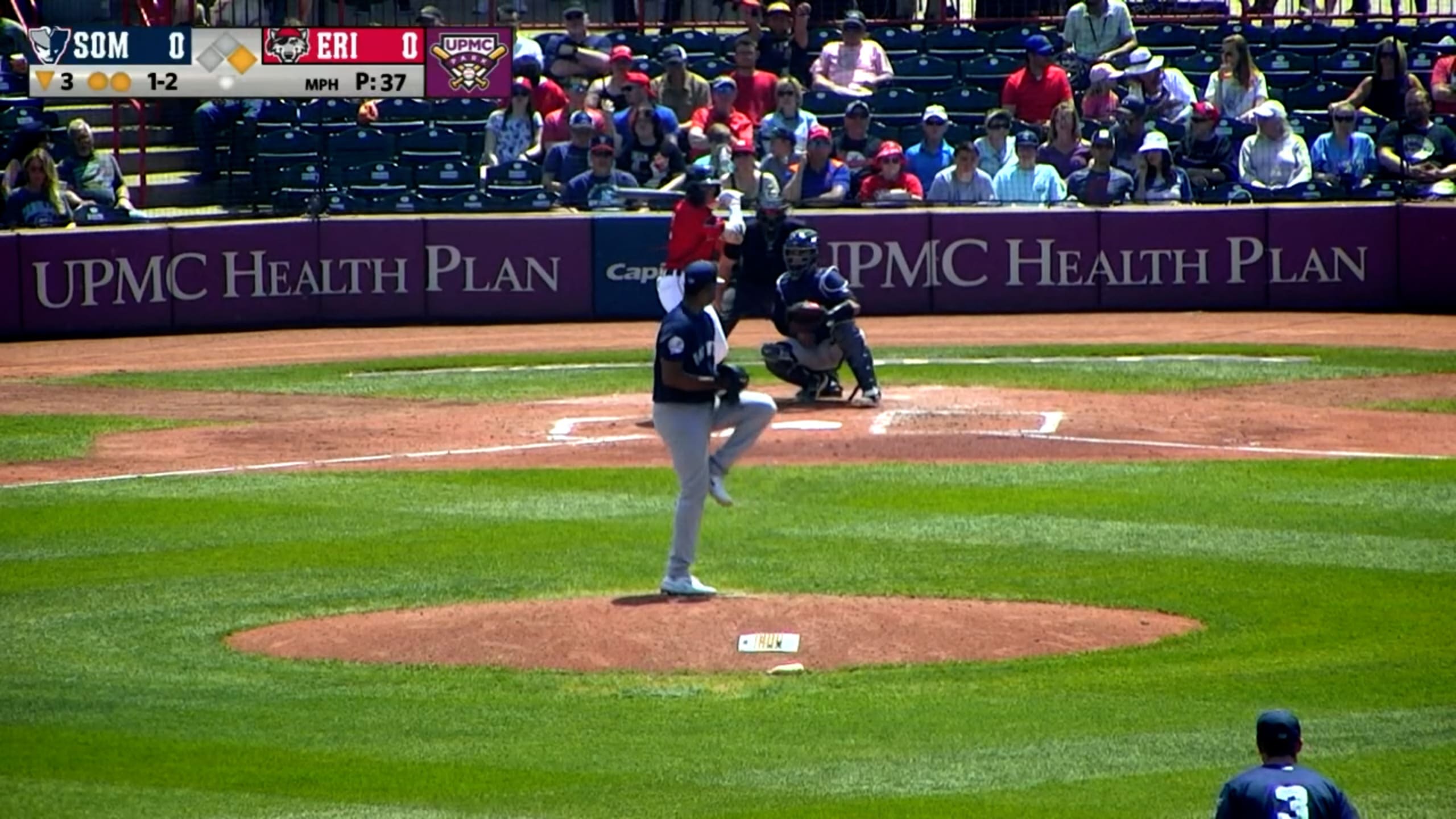 Yoendrys Gomez's third strikeout