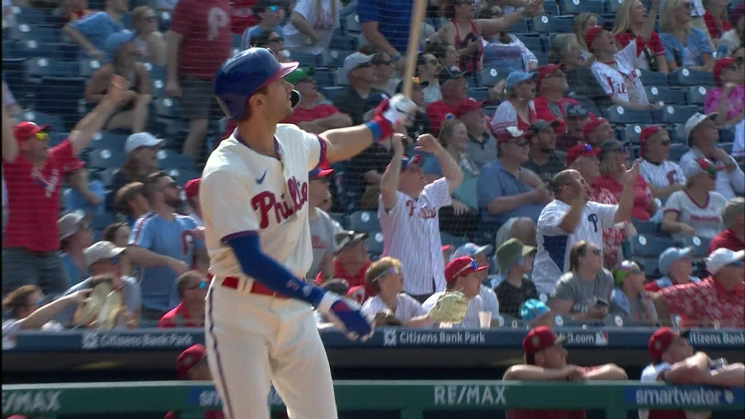 Trea Turner's awesome slide at home plate