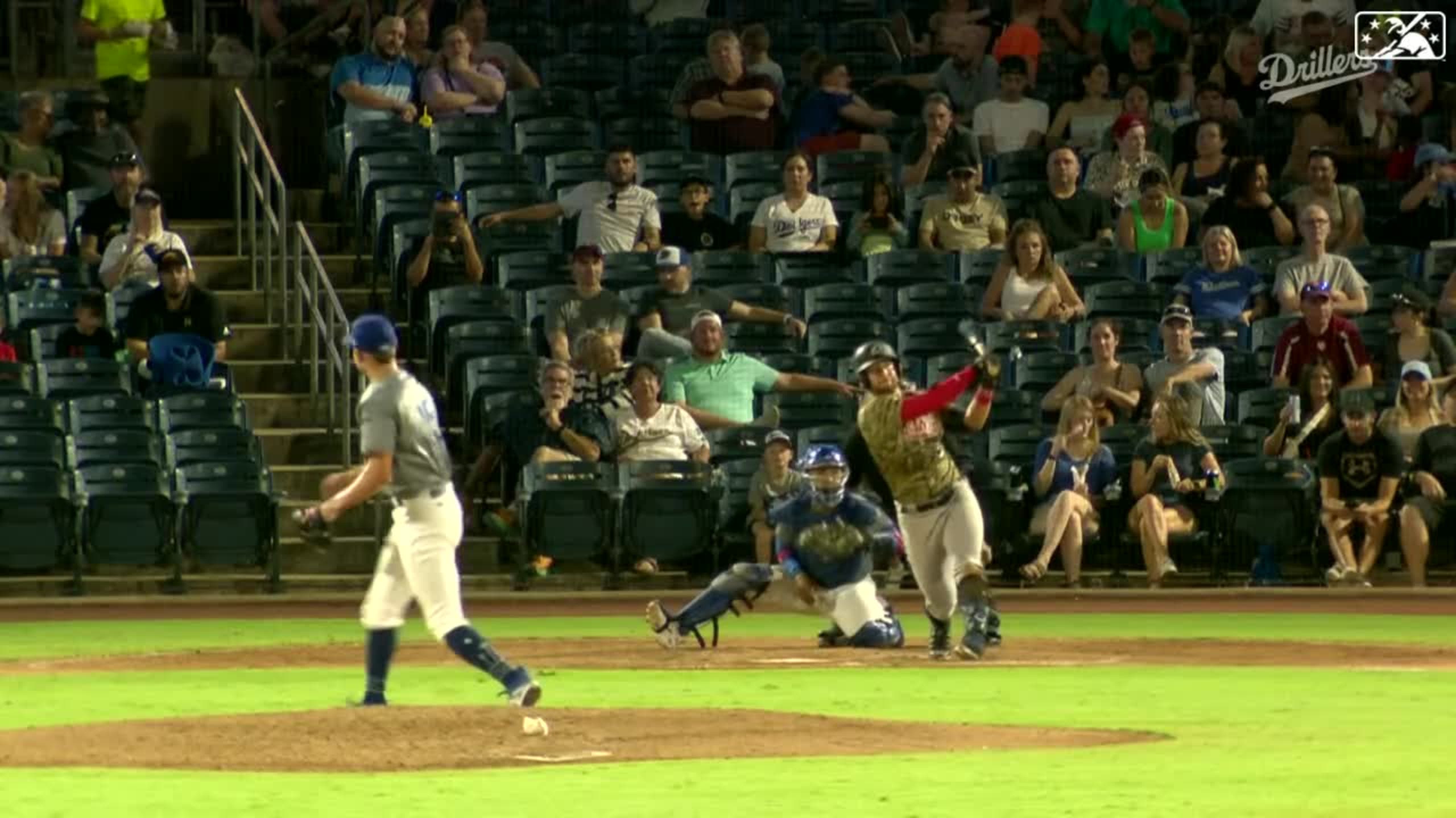 Tyler Locklear's first home run