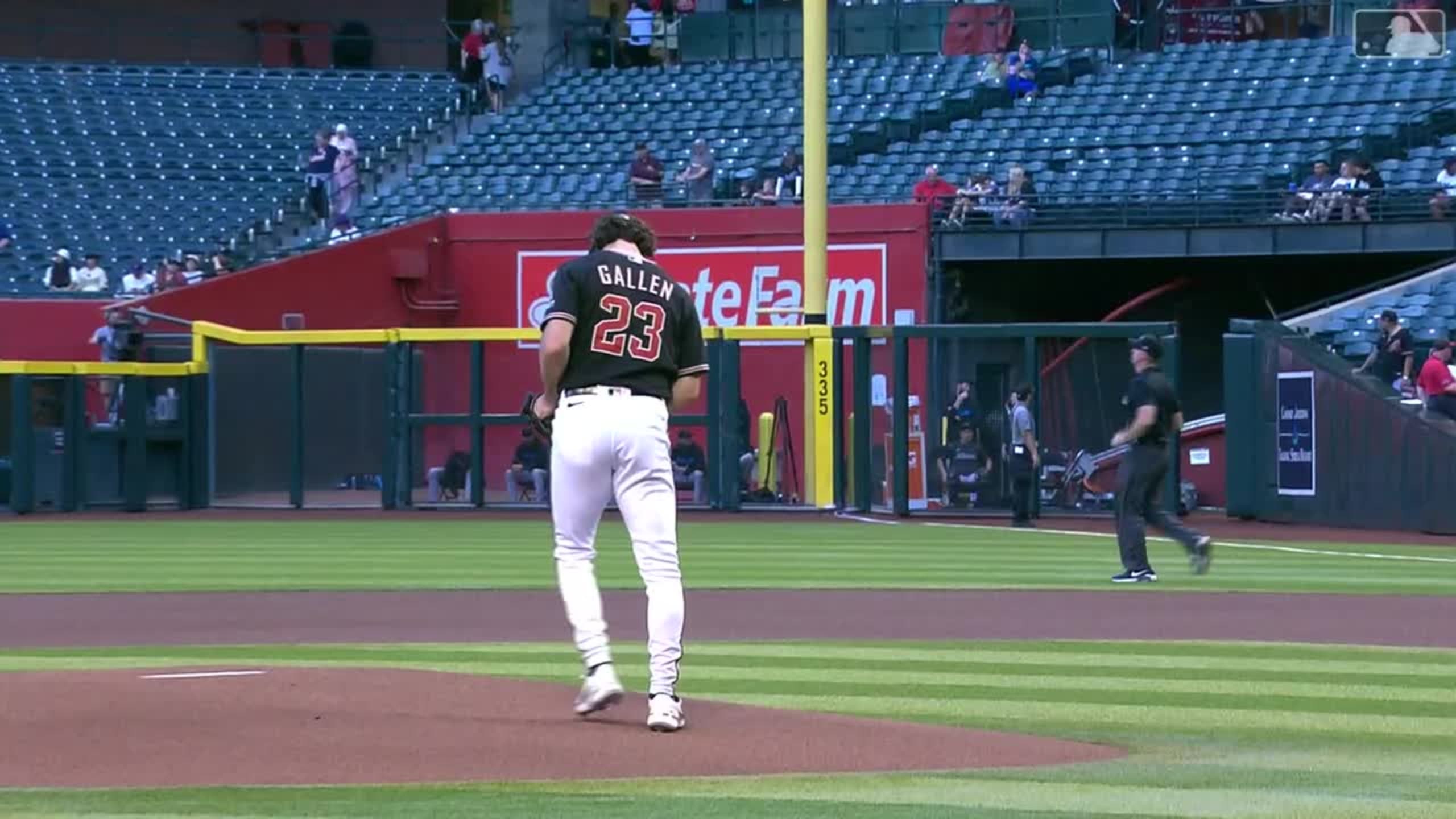 Zac Gallen's 7 strikeouts