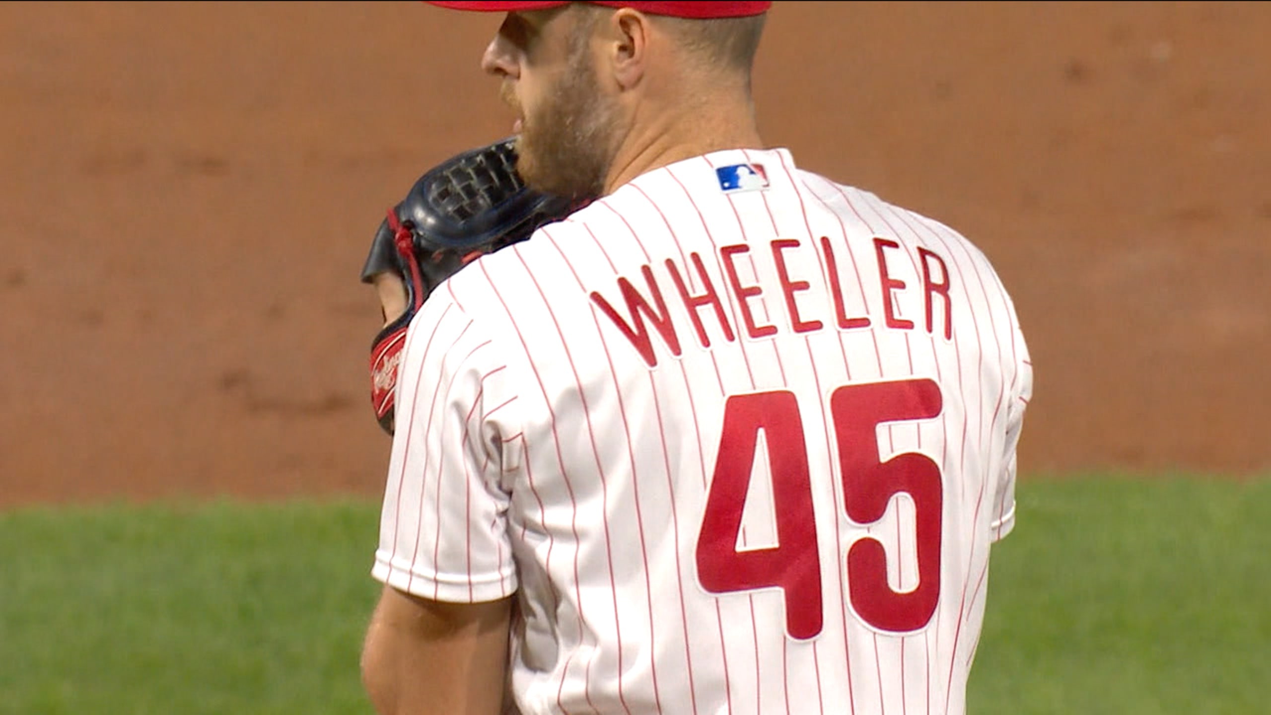 Wheeler's first-pitch fastball