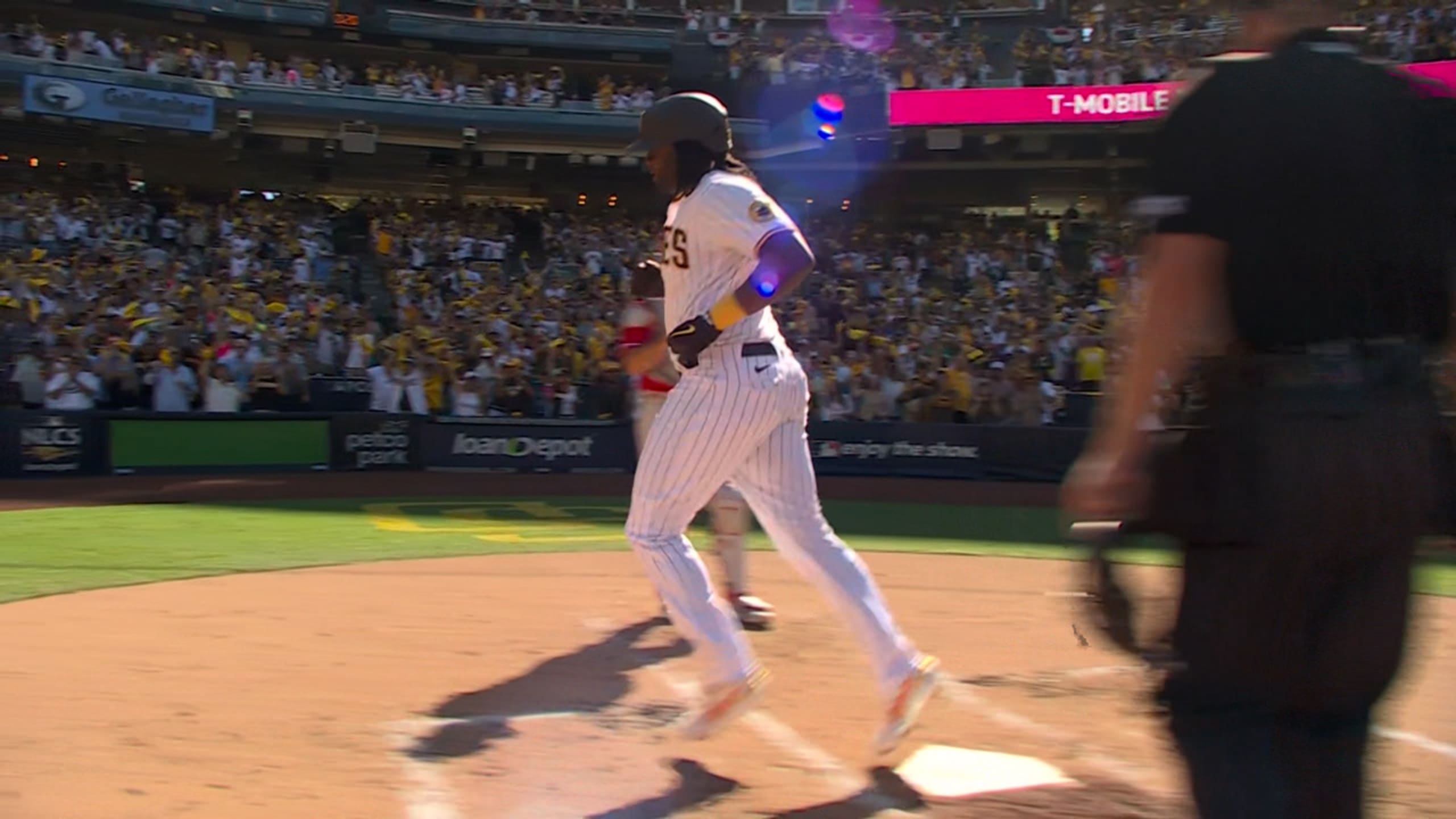 Josh Bell During Home Run Trot No 1 from Nationals vs. Pir…