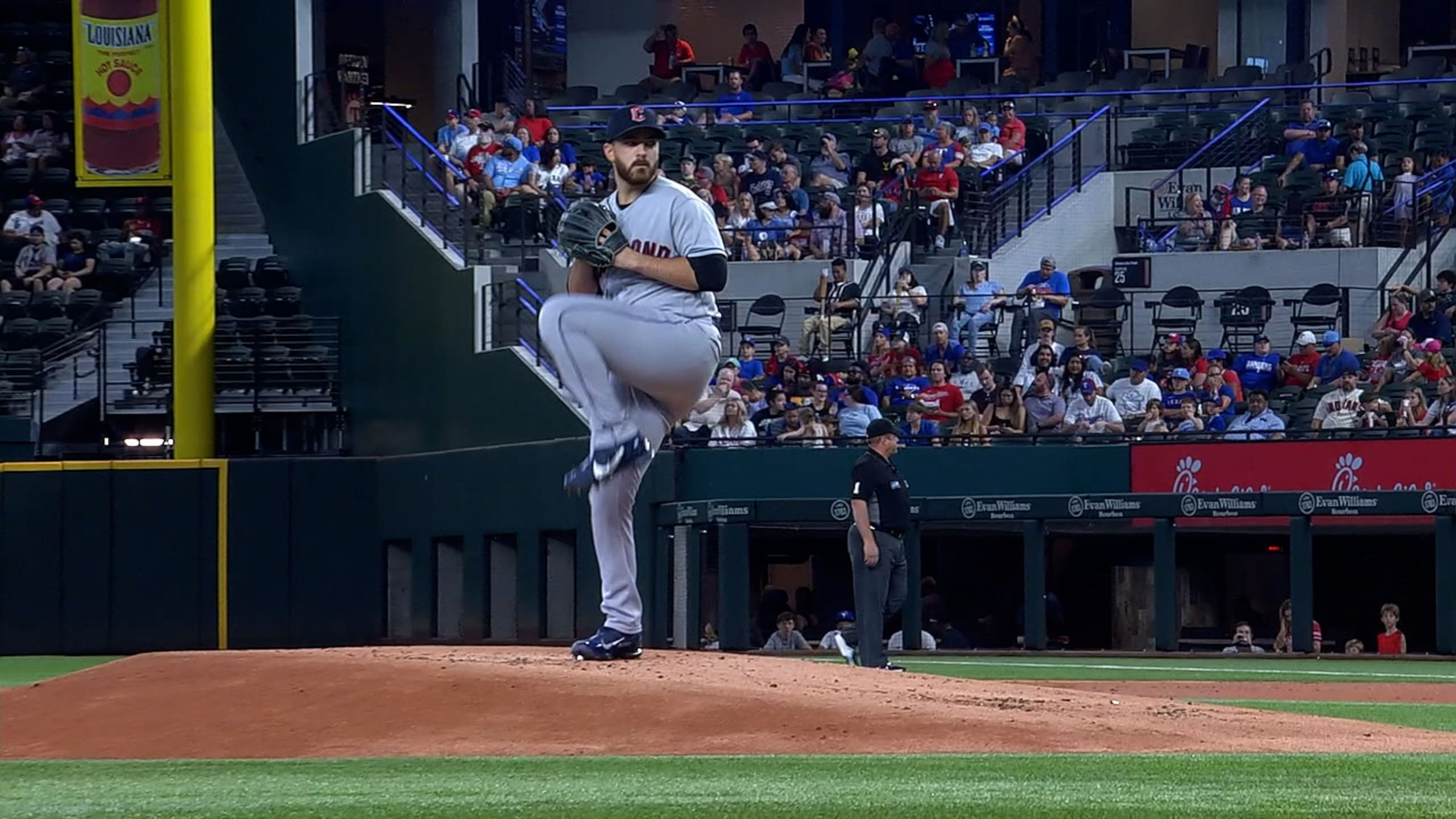 Aaron Civale's seven strikeouts